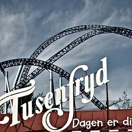 빌라 Tommerhus Naer Tusenfryd Utenfor Oslo.